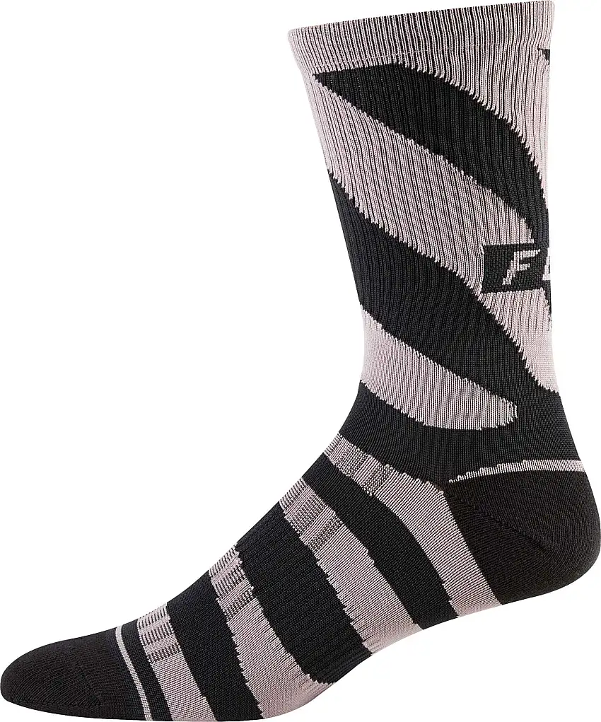 Strumpor Fox 8" Trail dam rosa/svart one-size