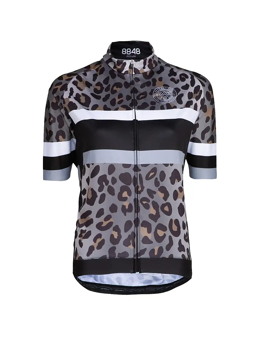 Tröja 8848 Valentine W Bike Jersey Dam Leopard