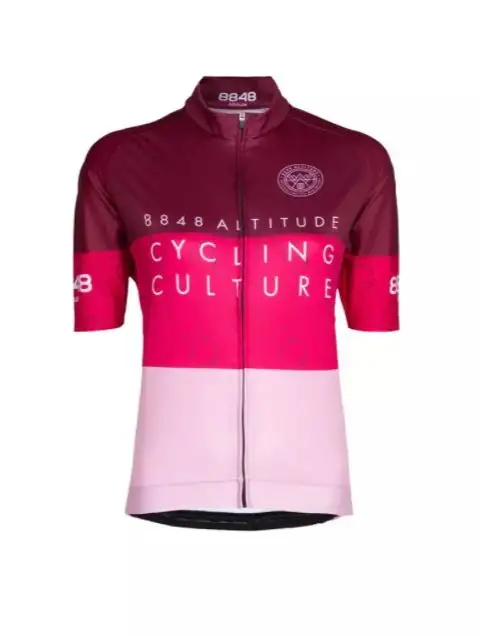 Tröja 8848 Evy W Bike Jersey Dam Burgundy