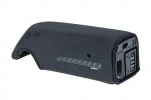 Batteriöverdrag Basil Downtube For Shimano Steps Black Lime