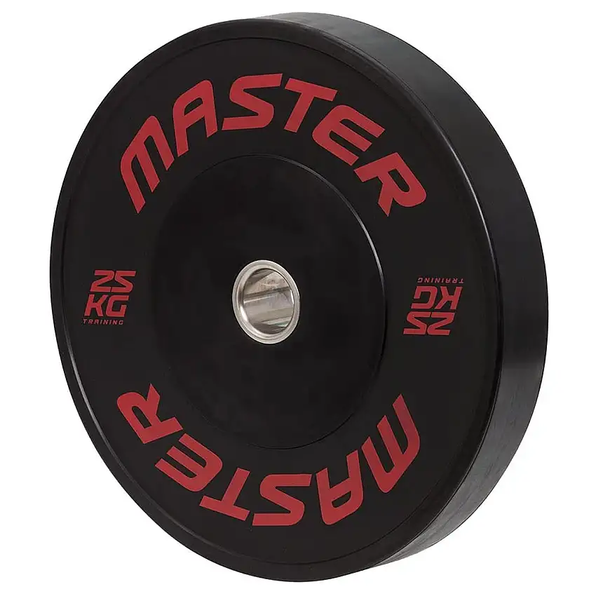 Viktskiva Bumper Master Fitness Hg Bumpers 25 KG