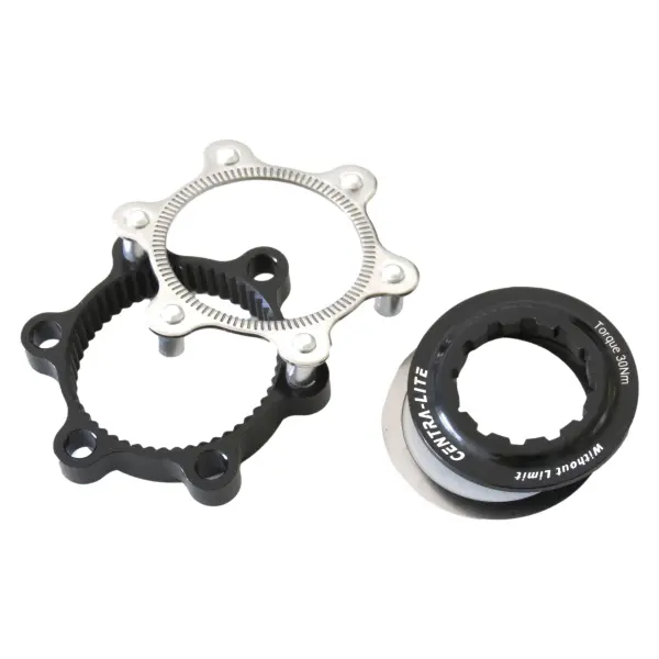 6-hålsadapter för skivbromsbelägg XLC BR-X62 Centerlock