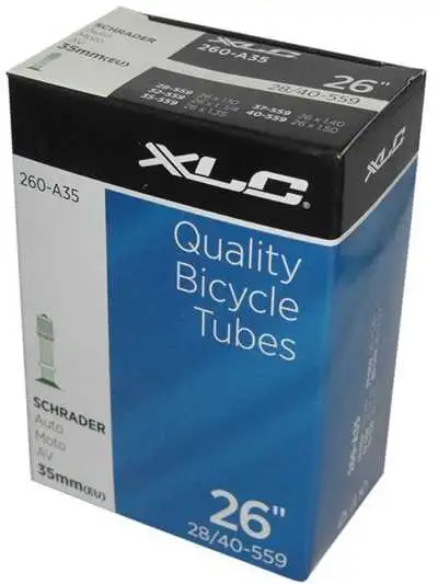 Cykelslang XLC VT-A26 25/40-559 racerventil 35 mm