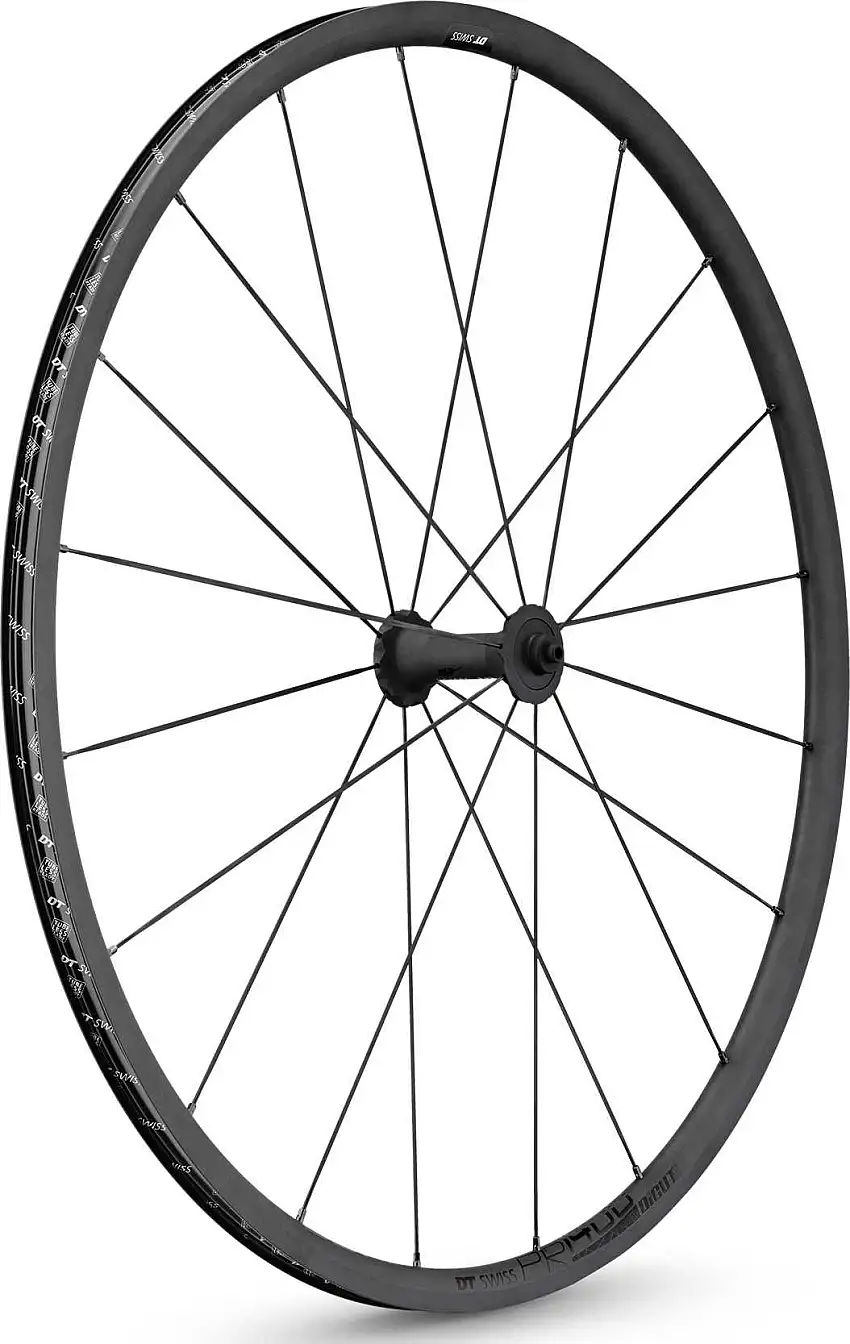 Framhjul DT Swiss PR 1400 Dicut 21 Oxic 28" 5x100 mm QR TLR svart