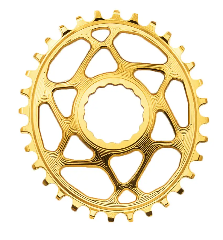 Absolut Black RaceFace Oval Drev Guld 36T