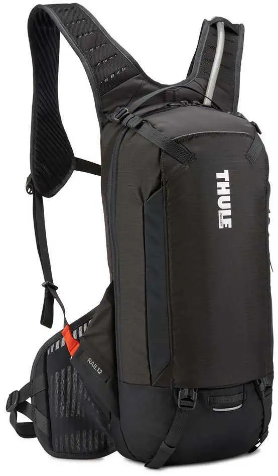 Ryggsäck Thule Rail Bike 12 l med 2.5 l vätskebehållare svart