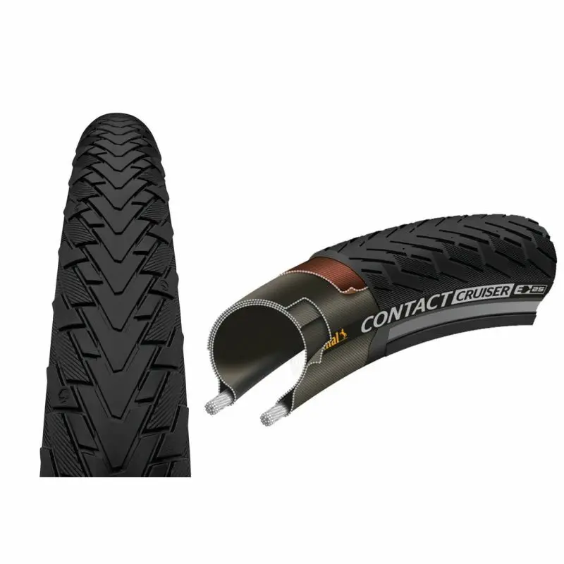 Styvt däck Continental Contact Cruiser 28x2,00
