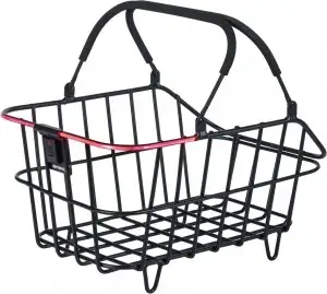 Cykelkorg Basil Rear Cento Matt Black