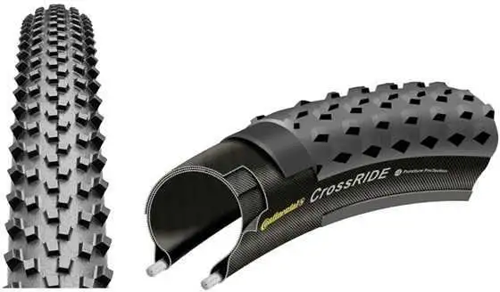 Cykeldäck Continental Cross Ride 42-622 svart/reflex