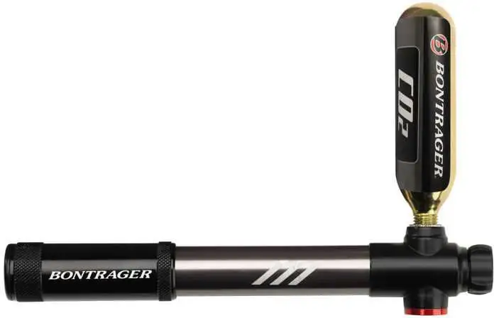 Kolsyrepump Bontrager Combi Air Rush Presta/Std Ventil