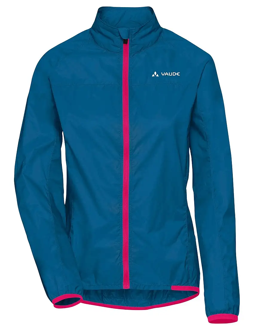Vindjacka Vaude Air Jacket III Dam rosa/blå
