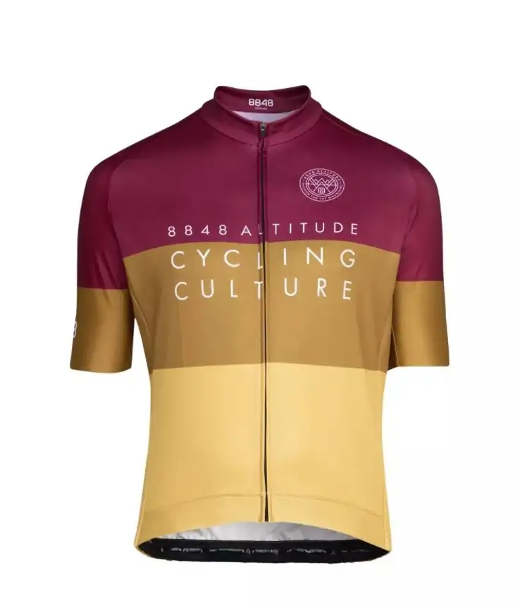 Tröja 8848 Skyline Bike Jersey Burgundy