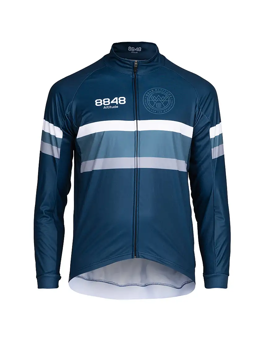 Tröja 8848 Kingman L/S Wind Jacket Blå