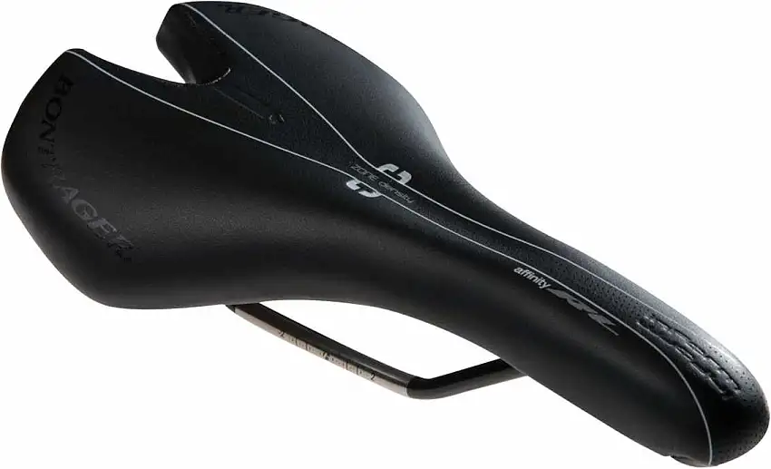 Sadel Bontrager Affinity RL 128 mm svart