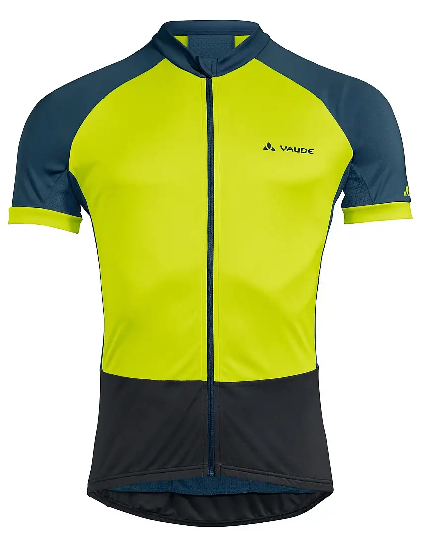 Tröja Vaude Men's Advanced FZ Tricot svart/gul