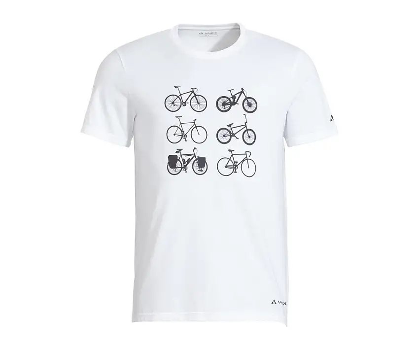 T-Shirt Vaude Men's Cyclist T-Shirt V vit