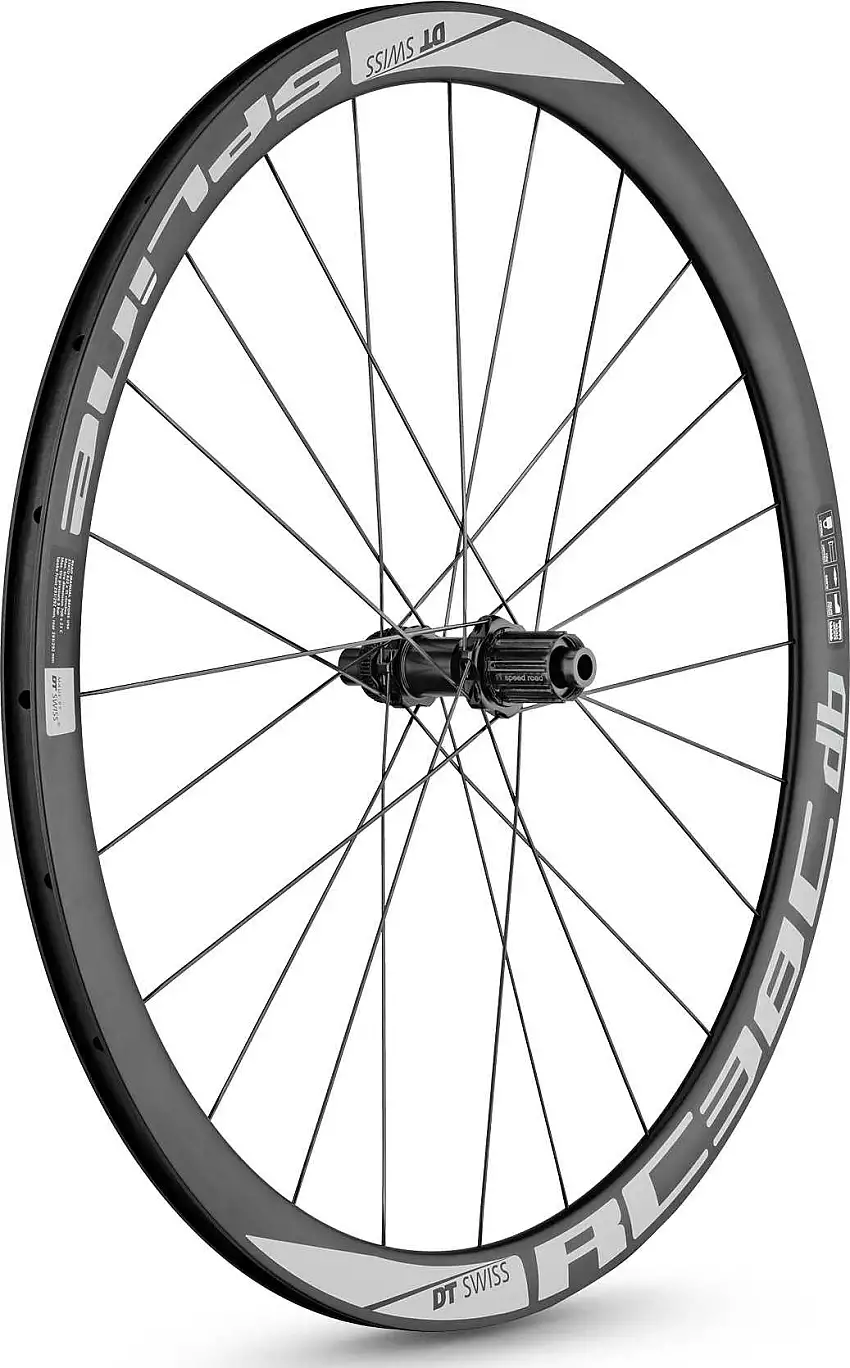 Bakhjul DT Swiss RC 38 Spline C DB kanttråd CL/IS Shimano/SRAM