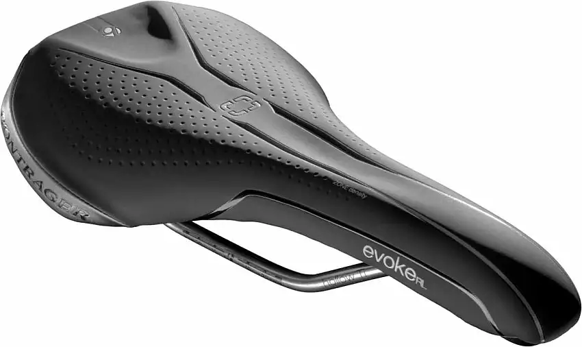 Sadel Bontrager Evoke RL 128 mm svart