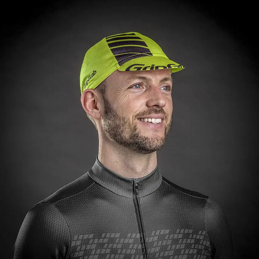 Cykelkeps GripGrab Lightweight Summer hi-vis gul