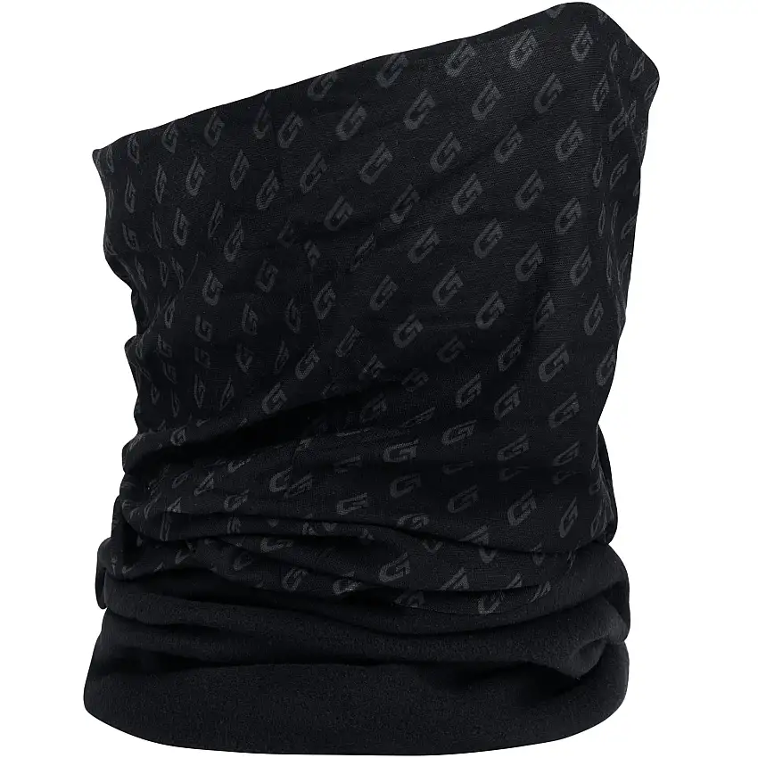 GripGrab Multifunctional Fleece Flossad Nackvärmare Black OneSize