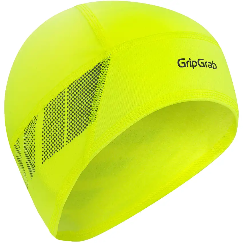 Hjälmmössa GripGrab Windproof Thermal Lightweight Hi-Vis gul