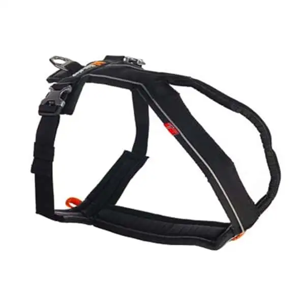Hundsele Non-Stop Dogwear Line Harness Svart
