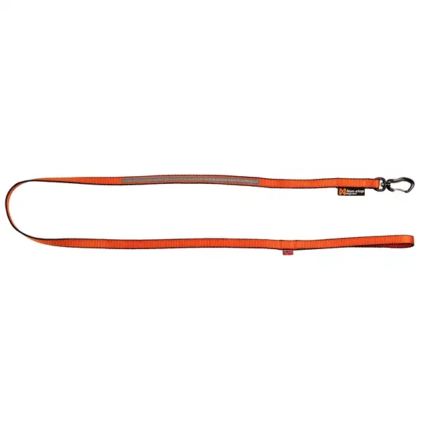 Hundkoppel Non-stop dogwear Rock Leash 15m 1.5m Orange