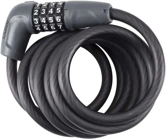 Vajerlås Bontrager Comp Combo 10 x 1800 mm svart