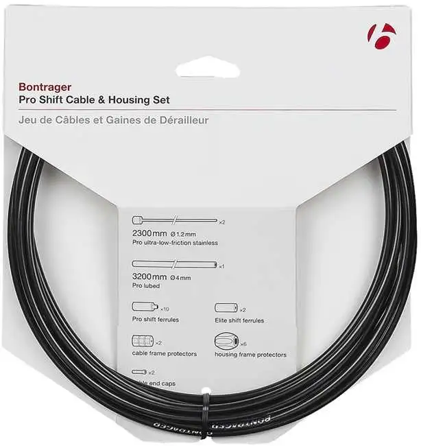 Växelvajerset Bontrager Pro Shift rostfri 1.1 x 2300 mm