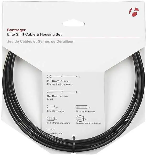 Växelvajerset Bontrager Elite Shift rostfri 1.1 x 2300 mm