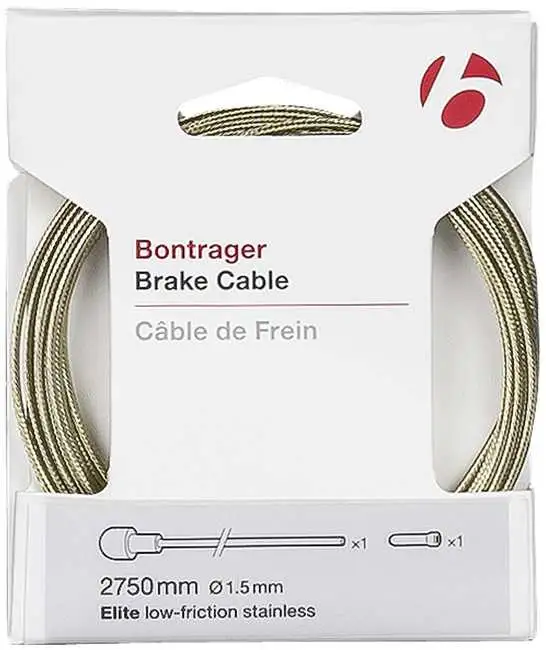 Bromsvajer Bontrager Elite Brake Road rostfri 1.5 x 2750 mm