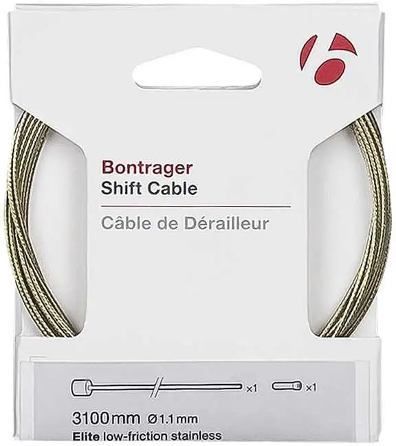 Växelvajer Bontrager Elite Shift rostfri 1.1 x 3100 mm
