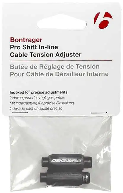 Vajersträckare Bontrager Pro Shift In-line 4 mm svart