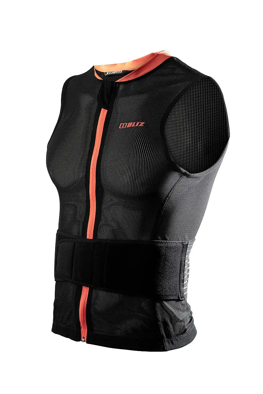 Ryggskydd Bliz Backbone Backprotector dam svart/Peach M