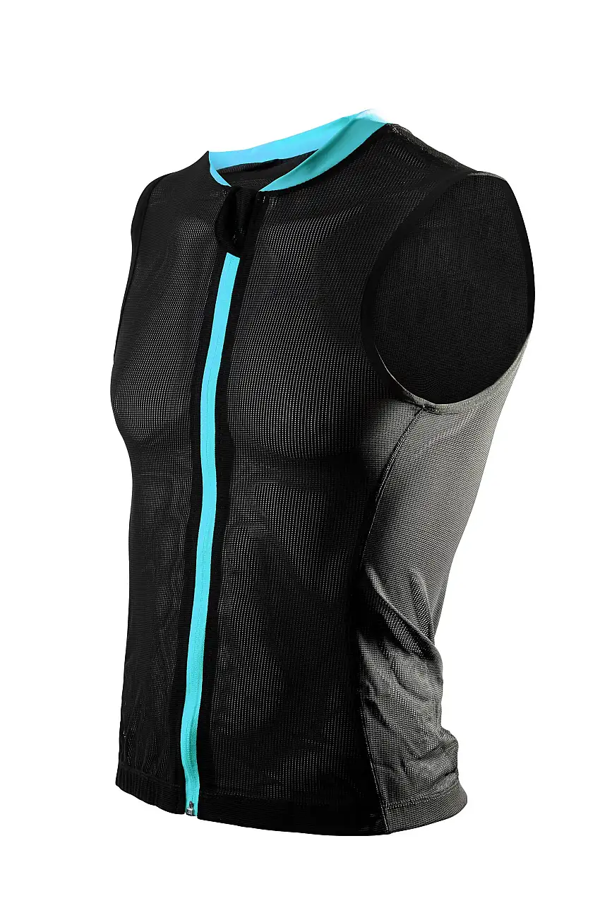 Ryggskydd Bliz Backbone Backprotector Junior svart/turkos XXS