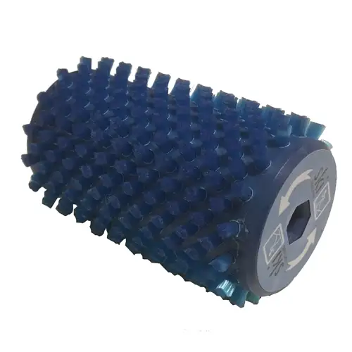 Skistart Rotorborste Nylon Blue Racing