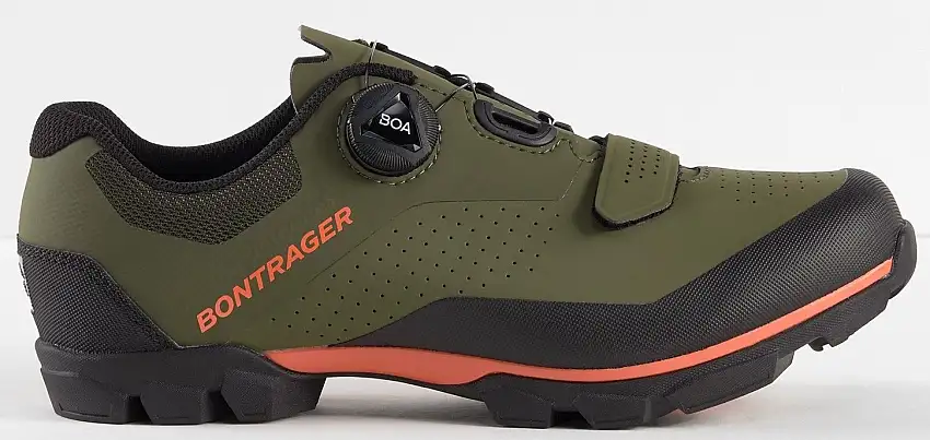 Cykelskor Bontrager Foray grön/orange