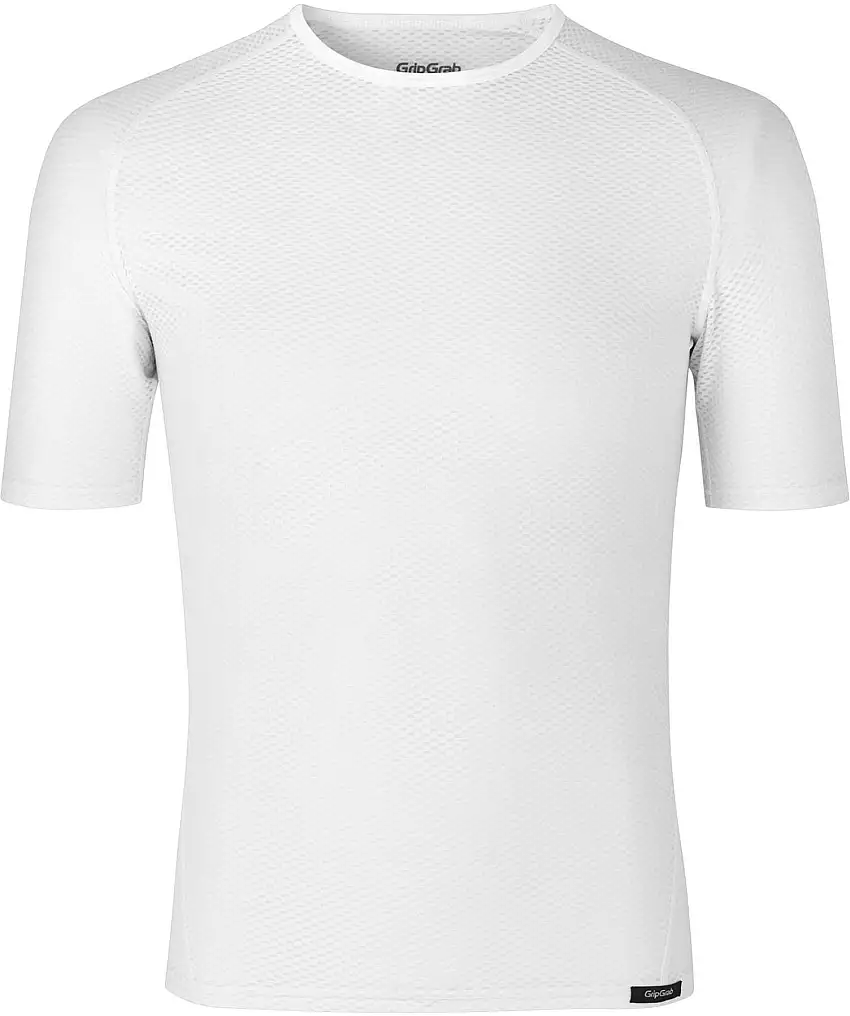GripGrab Ultralight Mesh Kortärmat Underställ White