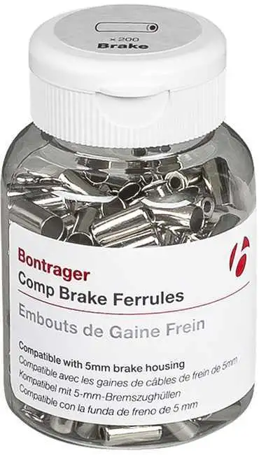 Ändhylsa Bontrager Comp Brake 5 mm 200-pack