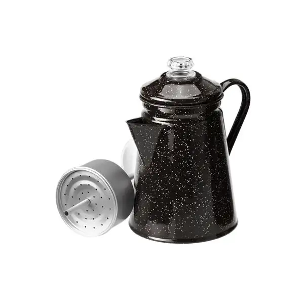 Kaffekanna Gsi Percolator 8 Cup Svart