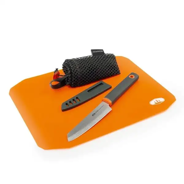 Knivset Gsi Rollup Cutting Board Knife Set