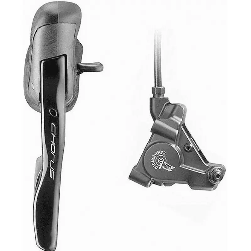 Bakväxel + vänster bromshandtag Campagnolo Super Record EPS 140 mm 2V
