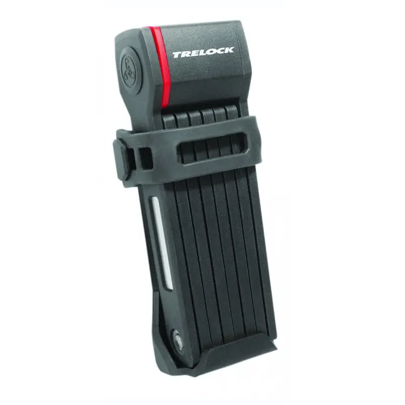 Vikbart säkerhetslås 2 Trelock FS280 Two Go + support flexible SX-Move 80 cm