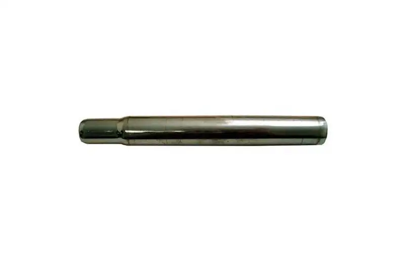 Sadelstolpe 25.4 x 250 mm silver