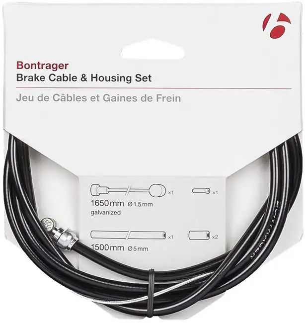 Bromsvajerset Bontrager Universal Brake galvaniserad 1.6 x 1650 mm