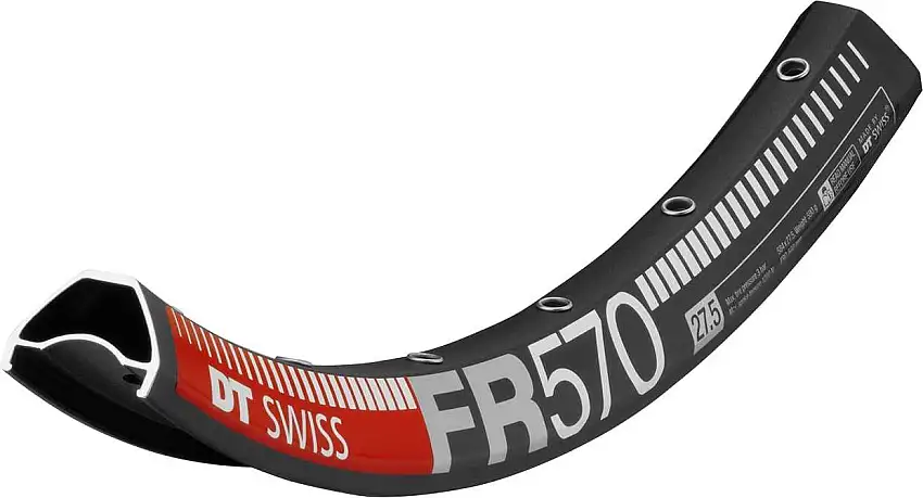 Fälg DT Swiss FR 570 27.5" 32H svart