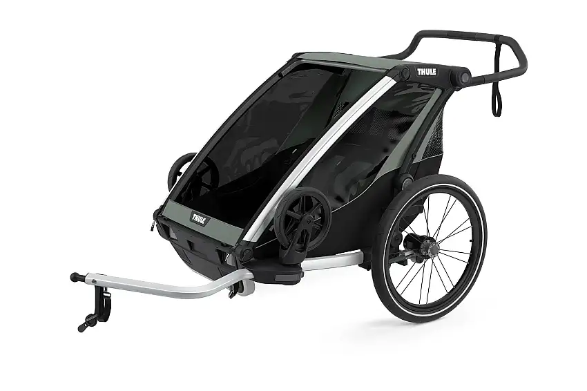 Cykelvagn Thule Chariot Lite 2 Agave Grå