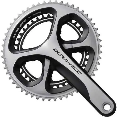 Vevparti Shimano Dura-Ace FC-9000 2 x 11 växlar 53/39T 165 mm