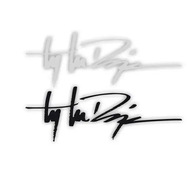 Klistermärke Troy Lee Designs Signature Series 10" 24-pack