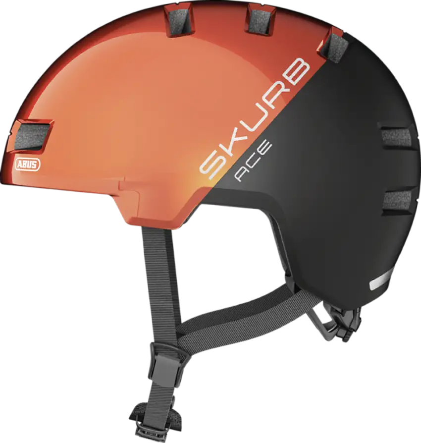 ABUS Skurb Ace cykelhjälm goldfish orange